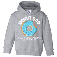 Donut Dad Regular Dad With Sprinkles Father's Day Toddler Hoodie