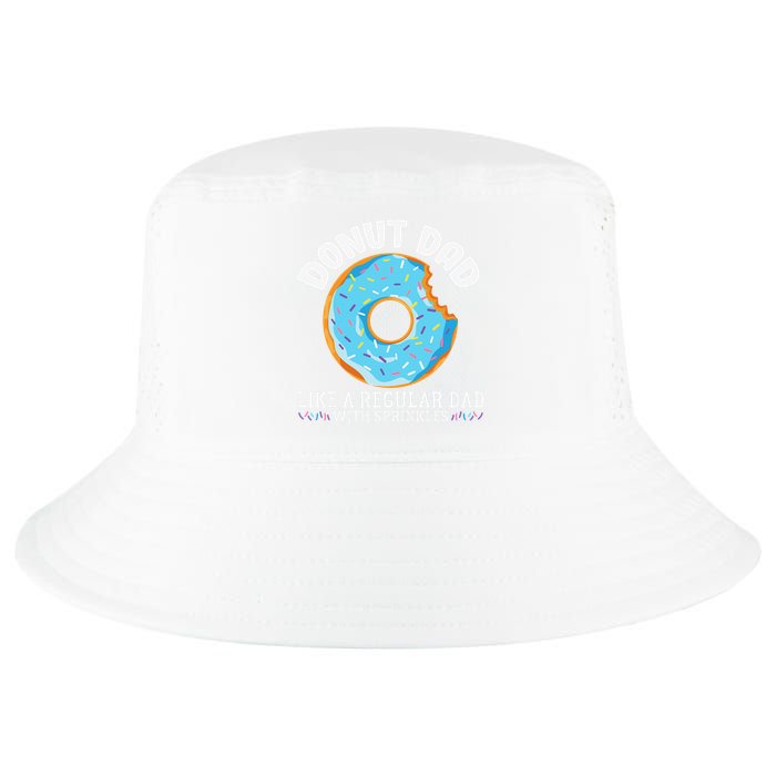 Donut Dad Regular Dad With Sprinkles Father's Day Cool Comfort Performance Bucket Hat
