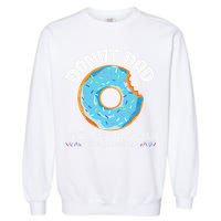 Donut Dad Regular Dad With Sprinkles Father's Day Garment-Dyed Sweatshirt