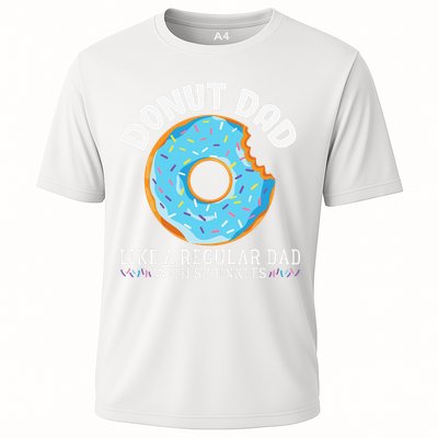 Donut Dad Regular Dad With Sprinkles Father's Day Performance Shirt
