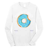 Donut Dad Regular Dad With Sprinkles Father's Day Long Sleeve Shirt