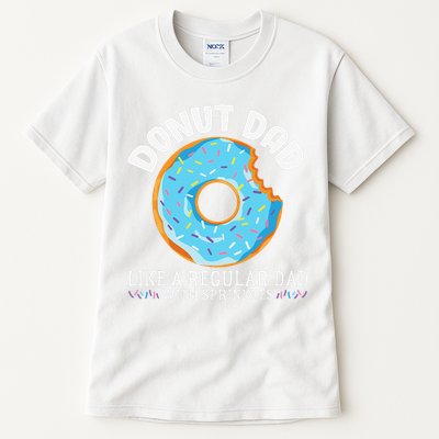 Donut Dad Regular Dad With Sprinkles Father's Day Tall T-Shirt