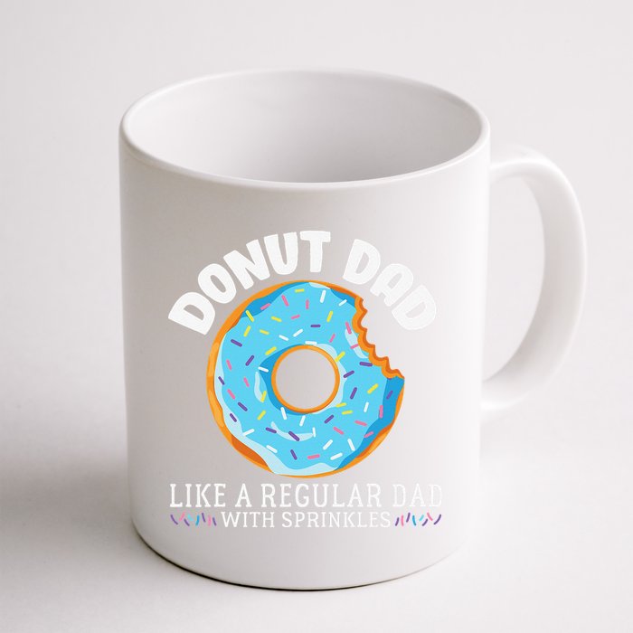 Donut Dad Regular Dad With Sprinkles Father's Day Mug
