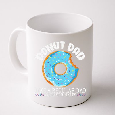 Donut Dad Regular Dad With Sprinkles Father's Day Mug