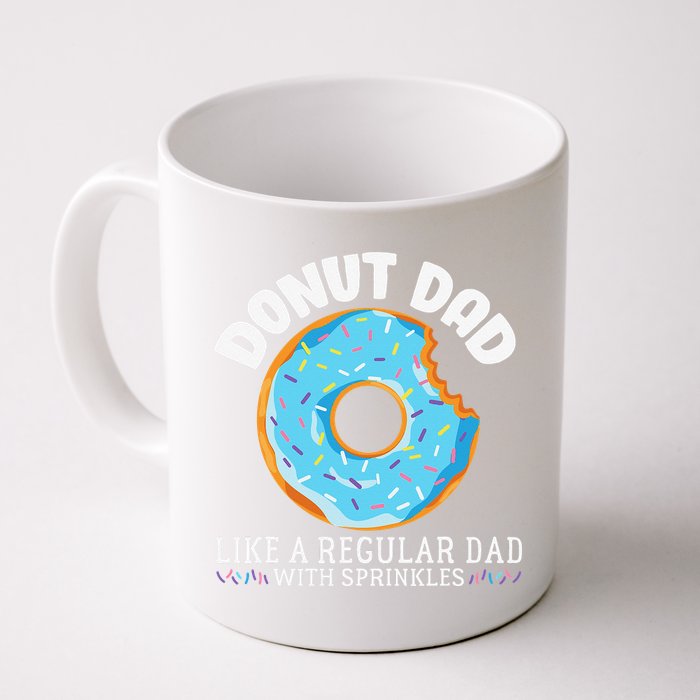 Donut Dad Regular Dad With Sprinkles Father's Day Mug