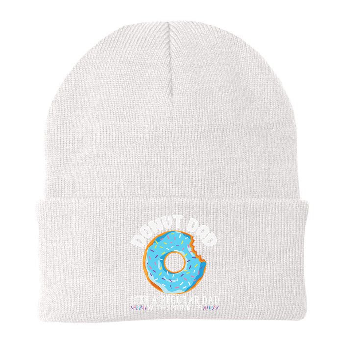 Donut Dad Regular Dad With Sprinkles Father's Day Beanie