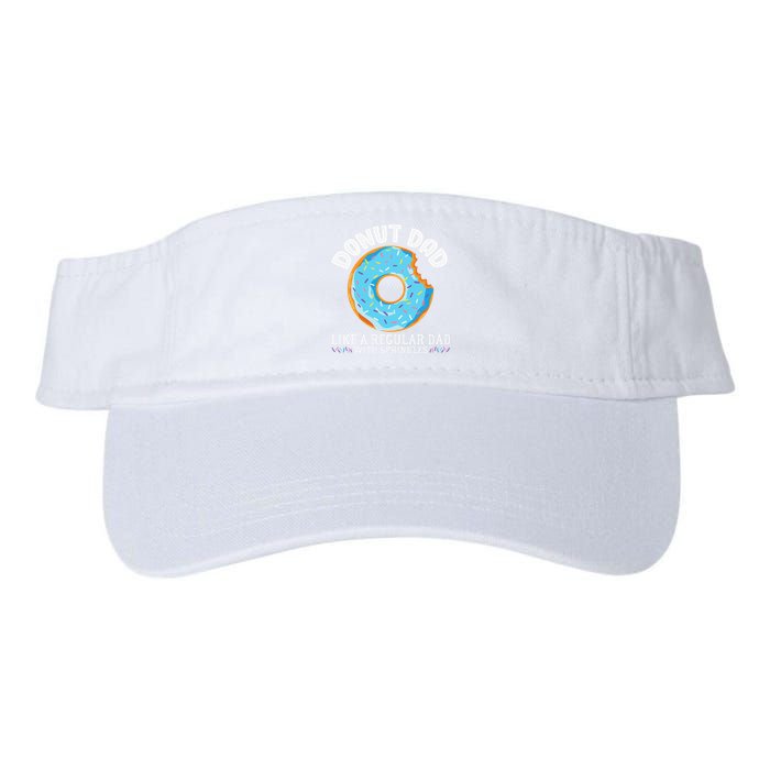Donut Dad Regular Dad With Sprinkles Father's Day Visor