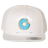 Donut Dad Regular Dad With Sprinkles Father's Day Wool Snapback Cap