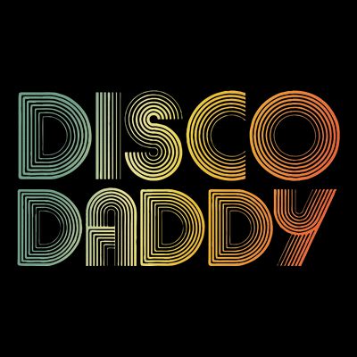 Disco Daddy Retro 60s 70s Party Costume Dad Fathers Day T-Shirt