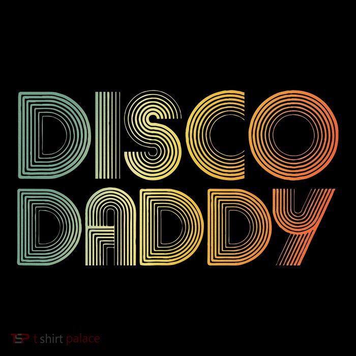 Disco Daddy Retro 60s 70s Party Costume Dad Fathers Day Tall T-Shirt
