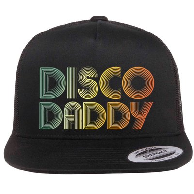 Disco Daddy Retro 60s 70s Party Costume Dad Fathers Day Flatbill Hat