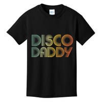 Disco Daddy Retro 60s 70s Party Costume Dad Fathers Day Kids T-Shirt