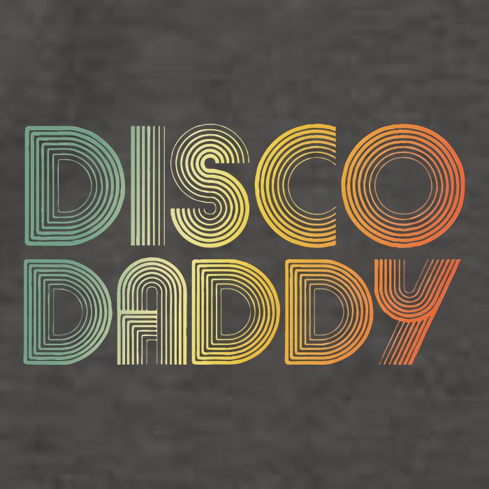 Disco Daddy Retro 60s 70s Party Costume Dad Fathers Day Vector Backpack