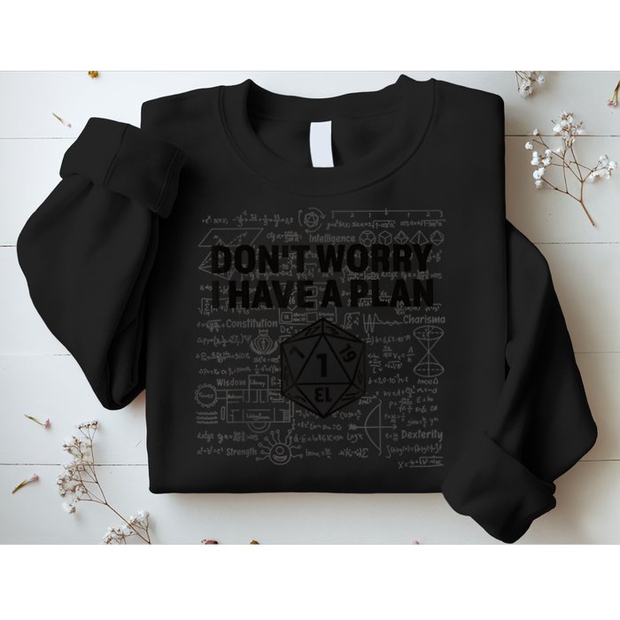 D20 Dice Roll 1 Funny Dungeon Gamer Critical Fail Dragon Sweatshirt