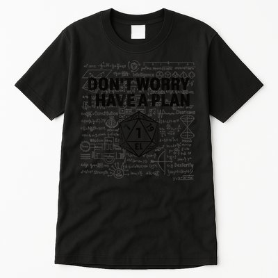 D20 Dice Roll 1 Funny Dungeon Gamer Critical Fail Dragon Tall T-Shirt