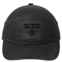 D20 Dice Roll 1 Funny Dungeon Gamer Critical Fail Dragon 7-Panel Snapback Hat