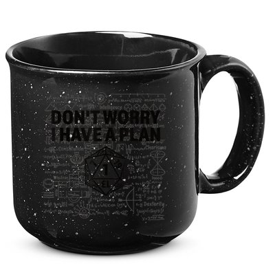 D20 Dice Roll 1 Funny Dungeon Gamer Critical Fail Dragon 15oz Campfire Ceramic Mug