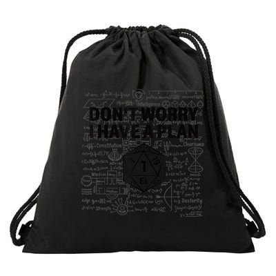 D20 Dice Roll 1 Funny Dungeon Gamer Critical Fail Dragon Drawstring Bag