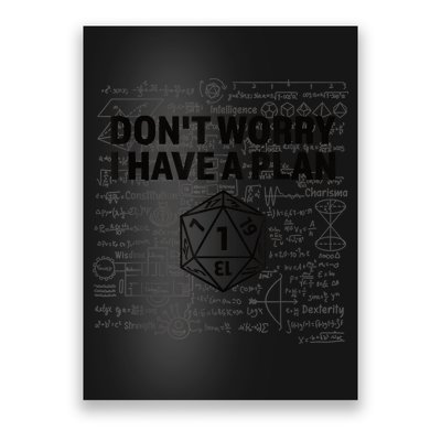 D20 Dice Roll 1 Funny Dungeon Gamer Critical Fail Dragon Poster