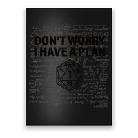 D20 Dice Roll 1 Funny Dungeon Gamer Critical Fail Dragon Poster
