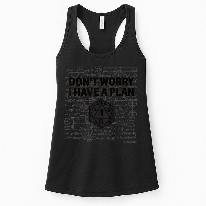 D20 Dice Roll 1 Funny Dungeon Gamer Critical Fail Dragon Womens Tank Top
