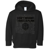 D20 Dice Roll 1 Funny Dungeon Gamer Critical Fail Dragon Toddler Hoodie