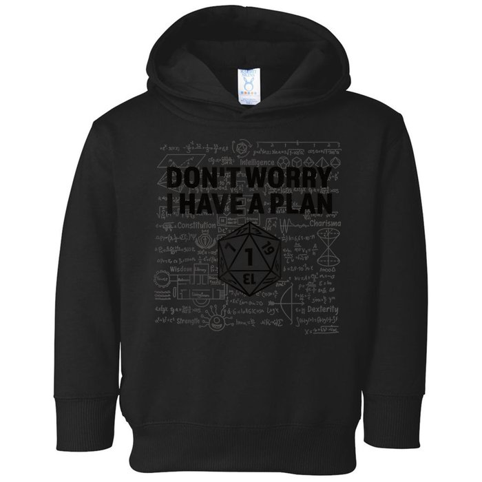 D20 Dice Roll 1 Funny Dungeon Gamer Critical Fail Dragon Toddler Hoodie
