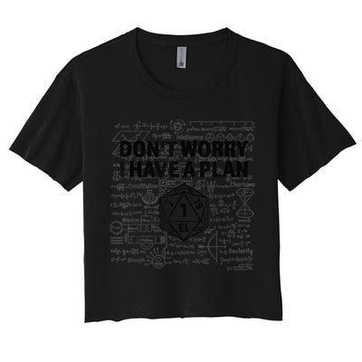 D20 Dice Roll 1 Funny Dungeon Gamer Critical Fail Dragon Crop Top