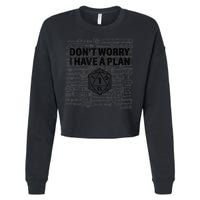 D20 Dice Roll 1 Funny Dungeon Gamer Critical Fail Dragon Cropped Pullover Crew