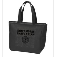D20 Dice Roll 1 Funny Dungeon Gamer Critical Fail Dragon Zip Tote Bag