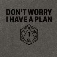 D20 Dice Roll 1 Funny Dungeon Gamer Critical Fail Dragon Cotton Canvas Backpack