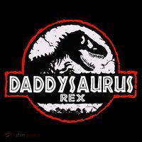 Dinosaur Daddysaurus Rex Father Day For Dad Funny Gifts Idea Stripe Pom Pom Beanie