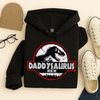 Dinosaur Daddysaurus Rex Father Day For Dad Funny Gifts Idea Hoodie