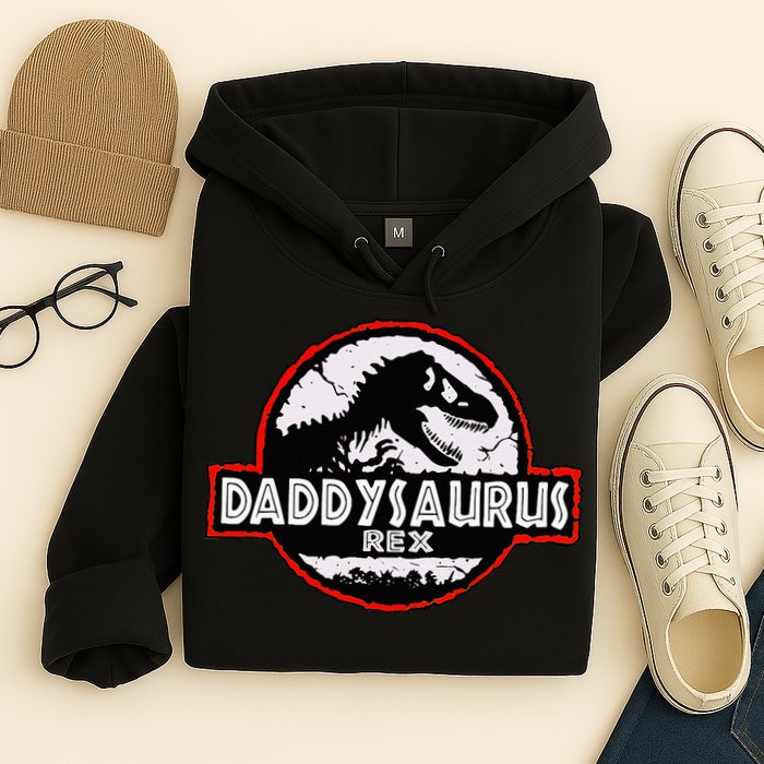 Dinosaur Daddysaurus Rex Father Day For Dad Funny Gifts Idea Hoodie
