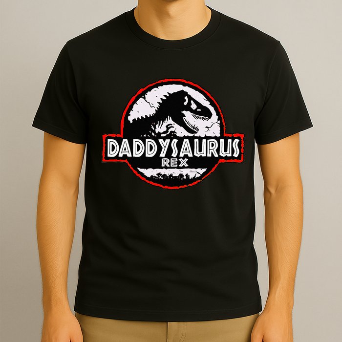 Dinosaur Daddysaurus Rex Father Day For Dad Funny Gifts Idea T-Shirt