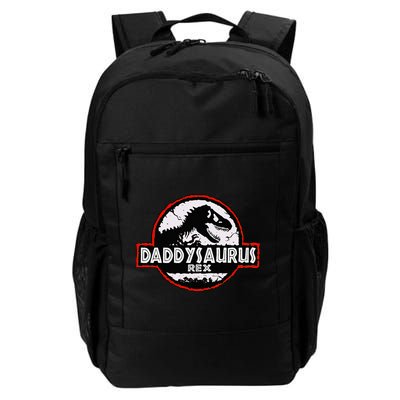 Dinosaur Daddysaurus Rex Father Day For Dad Funny Gifts Idea Backpack