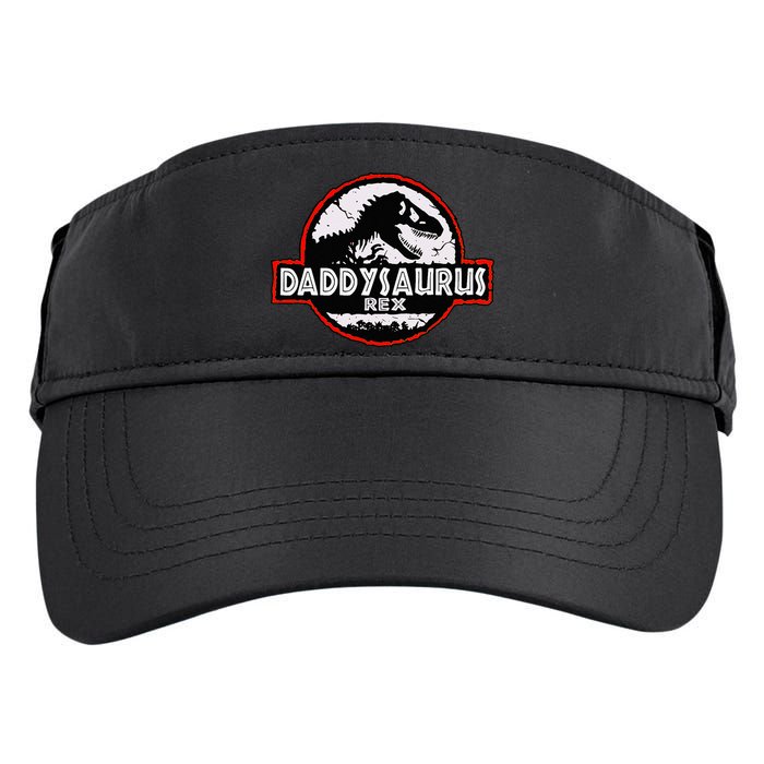 Dinosaur Daddysaurus Rex Father Day For Dad Funny Gifts Idea Adult Drive Performance Visor