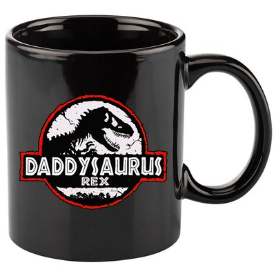 Dinosaur Daddysaurus Rex Father Day For Dad Funny Gifts Idea 11oz C Handle Ceramic Mug