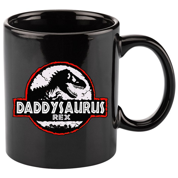 Dinosaur Daddysaurus Rex Father Day For Dad Funny Gifts Idea 11oz C Handle Ceramic Mug