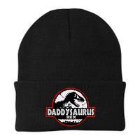 Dinosaur Daddysaurus Rex Father Day For Dad Funny Gifts Idea Beanie