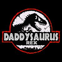 Dinosaur Daddysaurus Rex Father Day For Dad Funny Gifts Idea Drawstring Bag