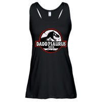 Dinosaur Daddysaurus Rex Father Day For Dad Funny Gifts Idea Ladies Essential Flowy Tank