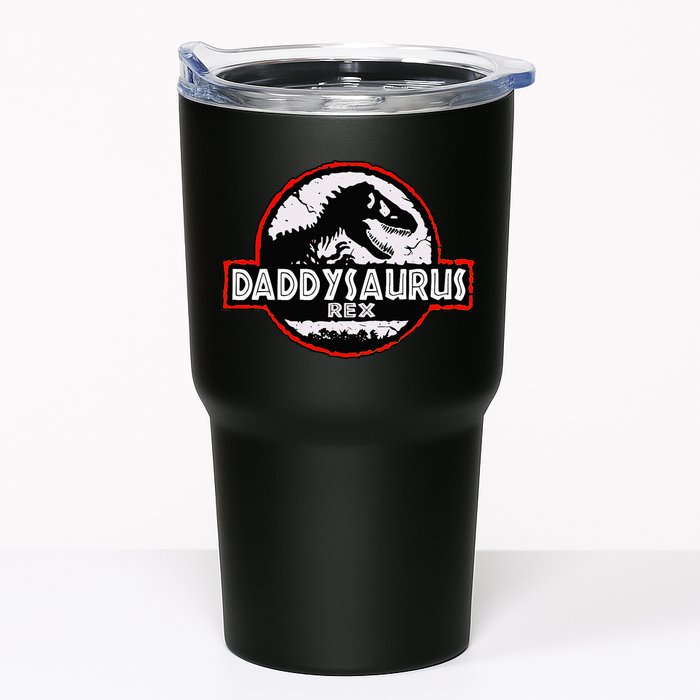 Dinosaur Daddysaurus Rex Father Day For Dad Funny Gifts Idea Tumbler