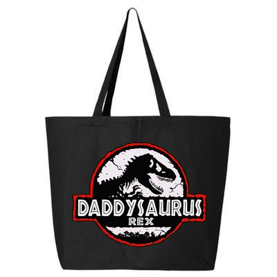 Dinosaur Daddysaurus Rex Father Day For Dad Funny Gifts Idea 25L Jumbo Tote