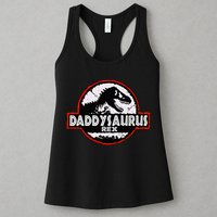 Dinosaur Daddysaurus Rex Father Day For Dad Funny Gifts Idea Womens Tank Top