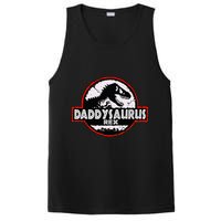 Dinosaur Daddysaurus Rex Father Day For Dad Funny Gifts Idea PosiCharge Competitor Tank