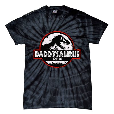 Dinosaur Daddysaurus Rex Father Day For Dad Funny Gifts Idea Tie-Dye T-Shirt