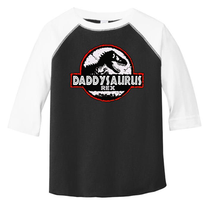 Dinosaur Daddysaurus Rex Father Day For Dad Funny Gifts Idea Toddler Fine Jersey T-Shirt