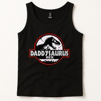 Dinosaur Daddysaurus Rex Father Day For Dad Funny Gifts Idea Tank Top