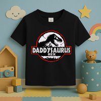 Dinosaur Daddysaurus Rex Father Day For Dad Funny Gifts Idea Toddler T-Shirt